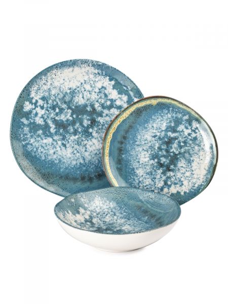 Тарелка обеденная STONE TURQUOISE 26см FIORETTA