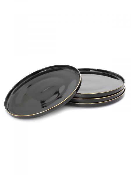 Набор столовый BLACK GOLD 16пр (4 персоны) DOMENIK