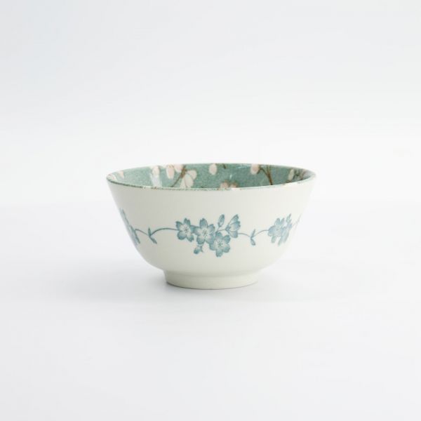 Чаша Fujisakura Green 12x6.4 см, 300 мл, фарфор TOKYO DESIGN
