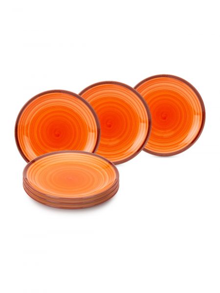 Тарелка десертная WOOD ORANGE 19см FIORETTA
