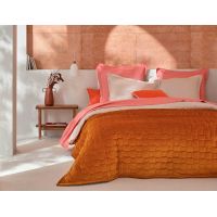 Покрывало SPIRIT TANGERINE оранжевый 240х260 бархат полиэстер