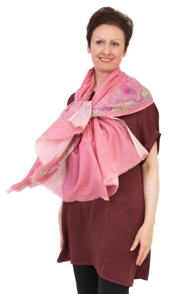 AMBEL ROSE Шаль 120/190 хлопок