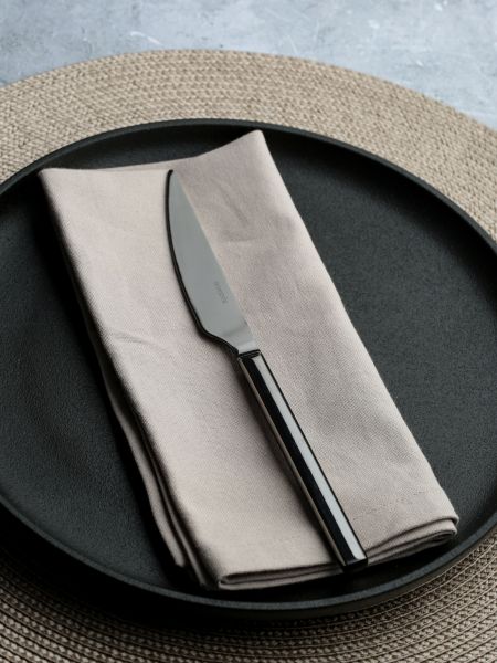 Набор столовых приборов MODERN BLACK 24пр DOMENIK