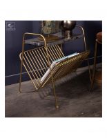Magazine rackПодставка для журналов, 51х41 Н51 см, металл, мрамор
