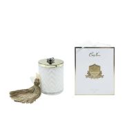 HERRINGBONE CHRISTMAS BELLСвеча большая, кисточка, 600 гр, соевый воск, спрей для кисточки 10 мл