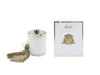HERRINGBONE CHRISTMAS BELLСвеча большая, кисточка, 600 гр, соевый воск, спрей для кисточки 10 мл