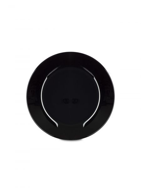 Тарелка обеденная ЛИЛИ ЧЕРНЫЙ 25см LUMINARC