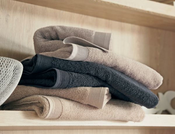 Полотенце UNI SABLE40/60, бежевый, хлопок 600гр/м2