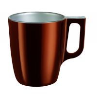 Кружка ФЛЭШИ КОЛОРС коричневая 250мл LUMINARC