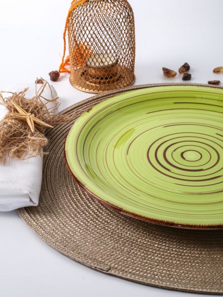 Тарелка обеденная LEMONGRASS 26см DOMENIK