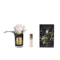 Бутон розы диффузор ROSE BUD champagne pink, черная ваза, 1 спрей 5 мл