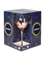 Набор бокалов для вина СЕЛЕСТ ЭЛЕКТРИЧЕСКАЯ МЕДЬ 4шт 350мл LUMINARC