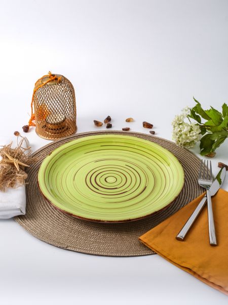 Тарелка обеденная LEMONGRASS 26см DOMENIK