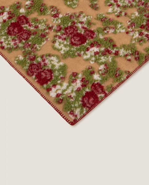 Плед Frati SWEET ROSES BORDEAUX, бордовый, 150x190 шерть 55% полиэстер 45%, 1070г