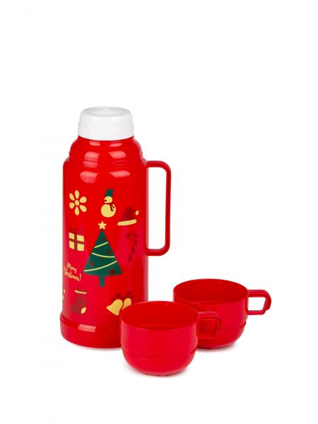 Термос с 2 чашками HOLIDAY 1л ATTRIBUTE