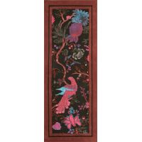 Ковер WILD BIRD, 75x200 см, шерcть 55% полиэстер 45%, подложка полиэстер 100% 1950 гр FRATI HOME