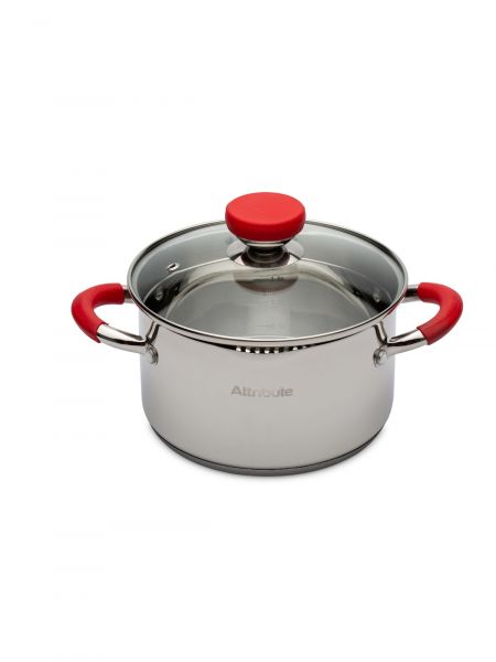 Кастрюля с крышкой AZIMUT 2.5л ATTRIBUTE