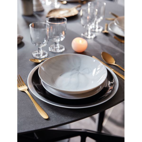 Тарелка суповая ДИВАЛИ МАРБЛ 20см LUMINARC