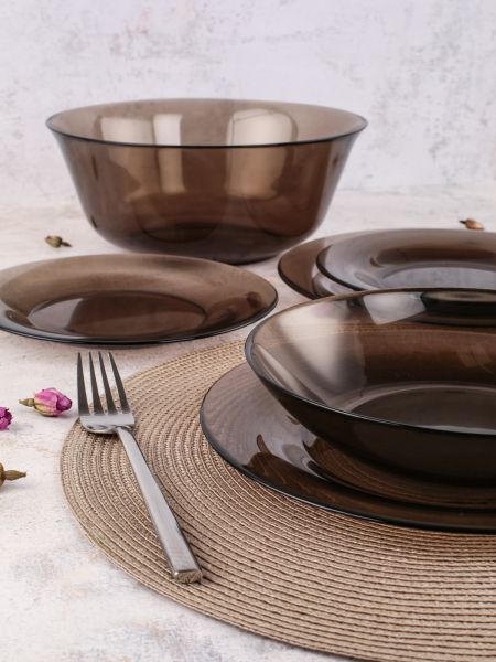 Набор столовый АМБЬЯНТЕ ЭКЛИПС 19пр (салатник 24см) LUMINARC