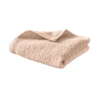 Полотенце UNI POUDRE 30х50 см пудрово-розовый хлопок 600 гр/м2 (набор 2 шт) Blanc des Vosges
