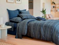 Постельное бельё ALLEGRO BLEU CORINTHEпододеяльник 200х220 простынь 280х320 наволочка 50х75*2