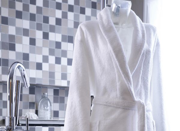 Халат Blanc des Vosges UNI blanc белый XL хлопок 420 гр