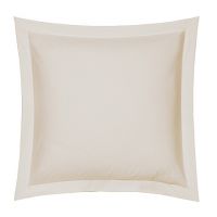 Наволочка 50x75 см naturel сливочный сатин 280TC Blanc des Vosges
