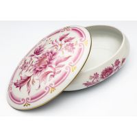 OVALE 2 A/021 ANEMONEШкатулка 15х9, лиможский фарфор