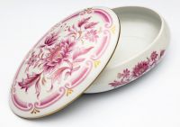 OVALE 2 A/021 ANEMONEШкатулка 20х12, лиможский фарфор