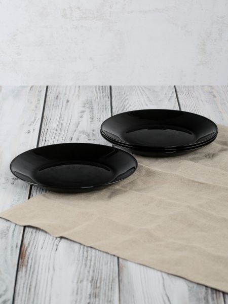 Столовый набор ЛИЛИ ЧЕРНЫЙ 16 предметов LUMINARC