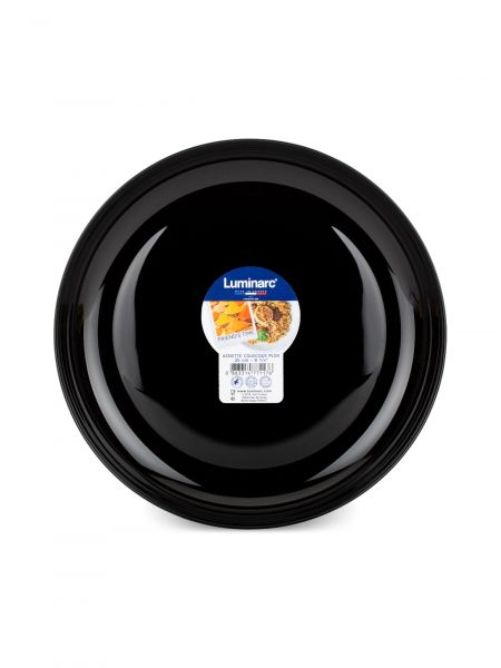 Блюдо для подачи ФРЕНДС ТАЙМ БЛЭК ПЛОВ 25см LUMINARC
