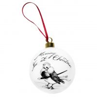 Шарик Rory Dobner MISSING YOU AT CHRISTMAS 8 см, фарфор