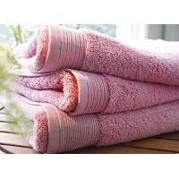 Полотенце UNI BOIS DE ROSE 55/110 розовый хлопок 600гр/м2