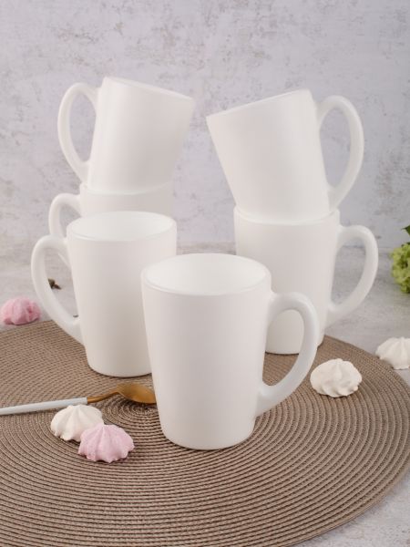 Кружка С ДОБРЫМ УТРОМ белая 320мл LUMINARC