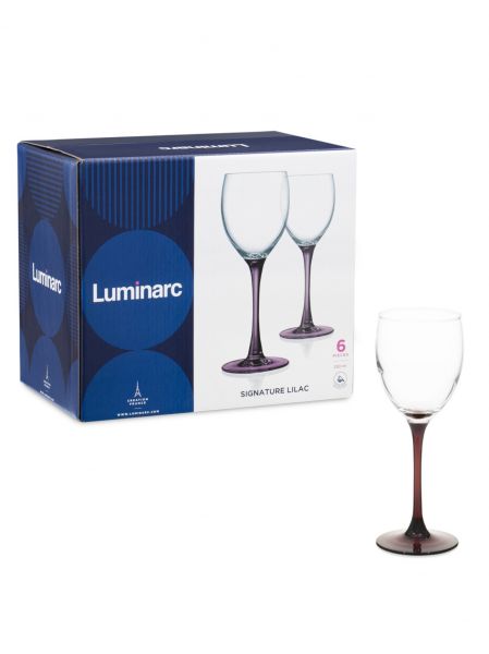 Набор бокалов для вина ЭТАЛОН ЛИЛАК 6шт 250мл LUMINARC
