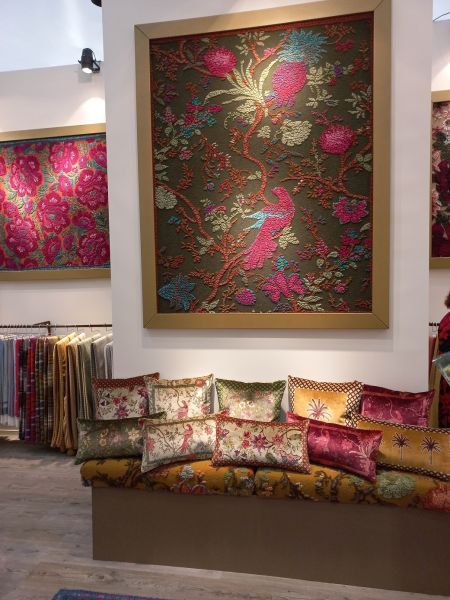 Подушка Frati FLORAL GREEN, зеленый, 30х60, велюр, полиэстер