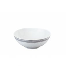 Салатник 2.5 л, лиможский фарфор, ARCADES GRIS PLATINE Deshoulieres