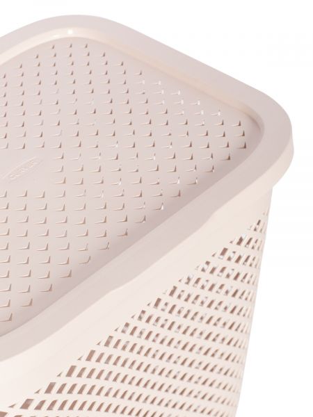 Корзина для белья PURE розовая 55л CURVER