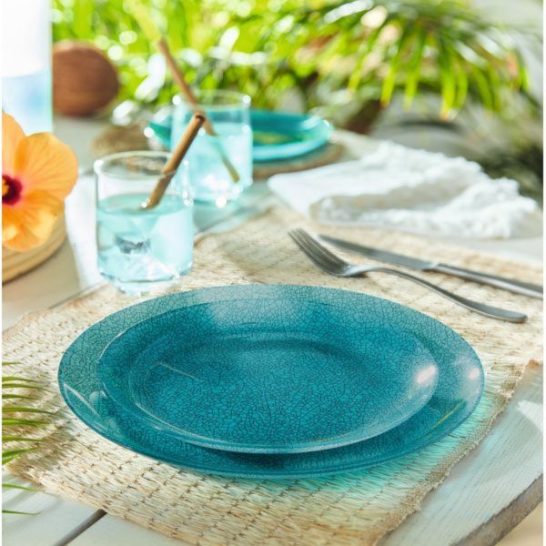 Тарелка обеденная ICY BLUE 26см LUMINARC