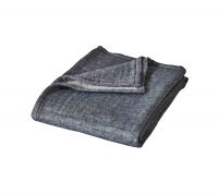Плед ALIZES bleu corinthe 150х170 синий, 15% альпака 8% мохер 58% хлопок