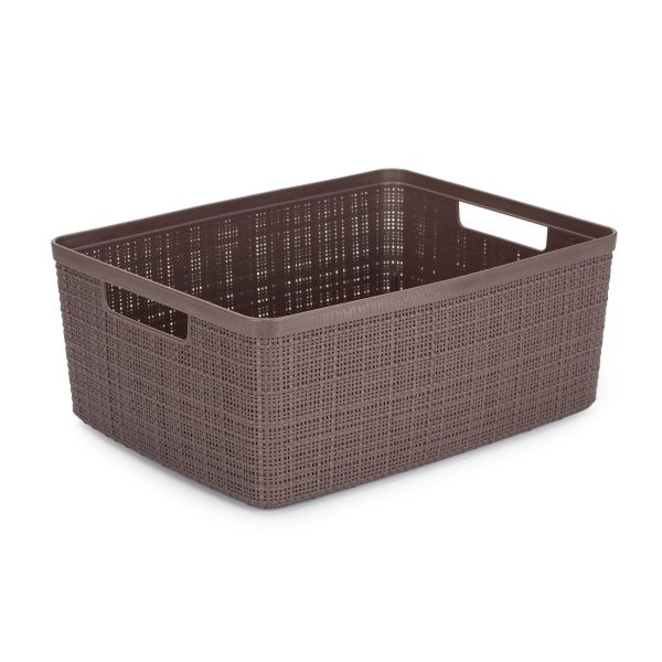 Корзина JUTE M 12л темно-фиолетовый CURVER