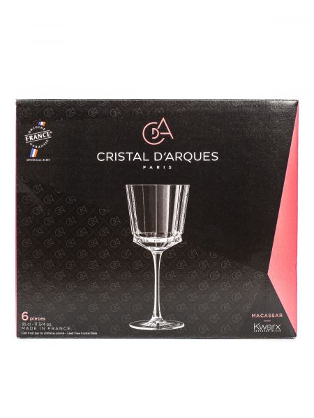 Набор бокалов для вина MACASSAR 6шт 350мл CRISTAL D'ARQUES