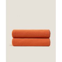 Плед Frati SOFT VISCOSE TERRACOTTA, оранжевый, 160x200, вискоза 30% полиэстер 70%, 510г