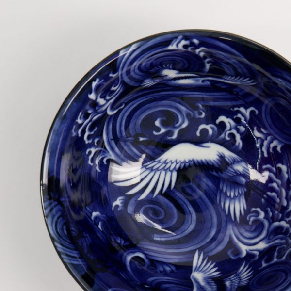 Чаша Japonism Crane 14.7x6.9 см, 500 мл, фарфор TOKYO DESIGN
