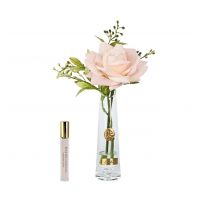 Диффузор Cote Noire SUMMER ROSE GOLD PINK CHAMPAGNE роза, белый, золотой декор, спрей 15 мл