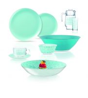 Набор столовый SIMPLY FANTASIA TURQUOISE 44 предмета LUMINARC