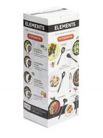 Набор кухонных принадлежностей ELEMENTS 10 предметов силикон ATTRIBUTE