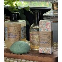 KONJAC Спонж натуральный для умывания лица из волокон конняку с экстрактом зеленого чая