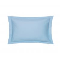 Наволочка 50х75 bleu ciel голубой перкаль 200TC