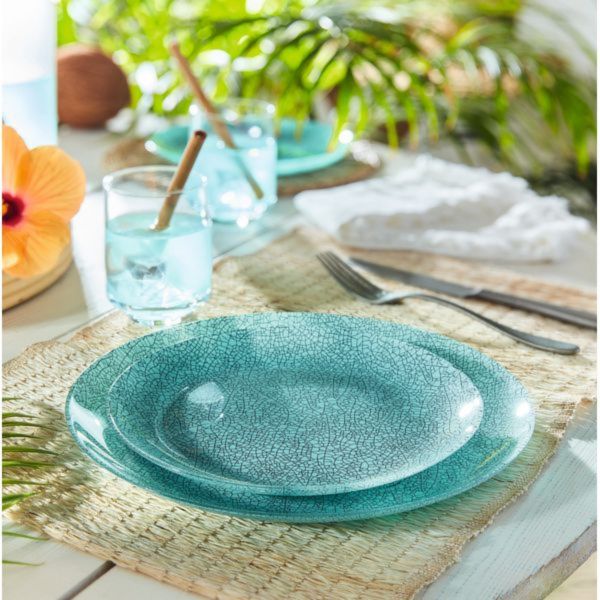 Тарелка обеденная ICY TURQUOISE 26см LUMINARC